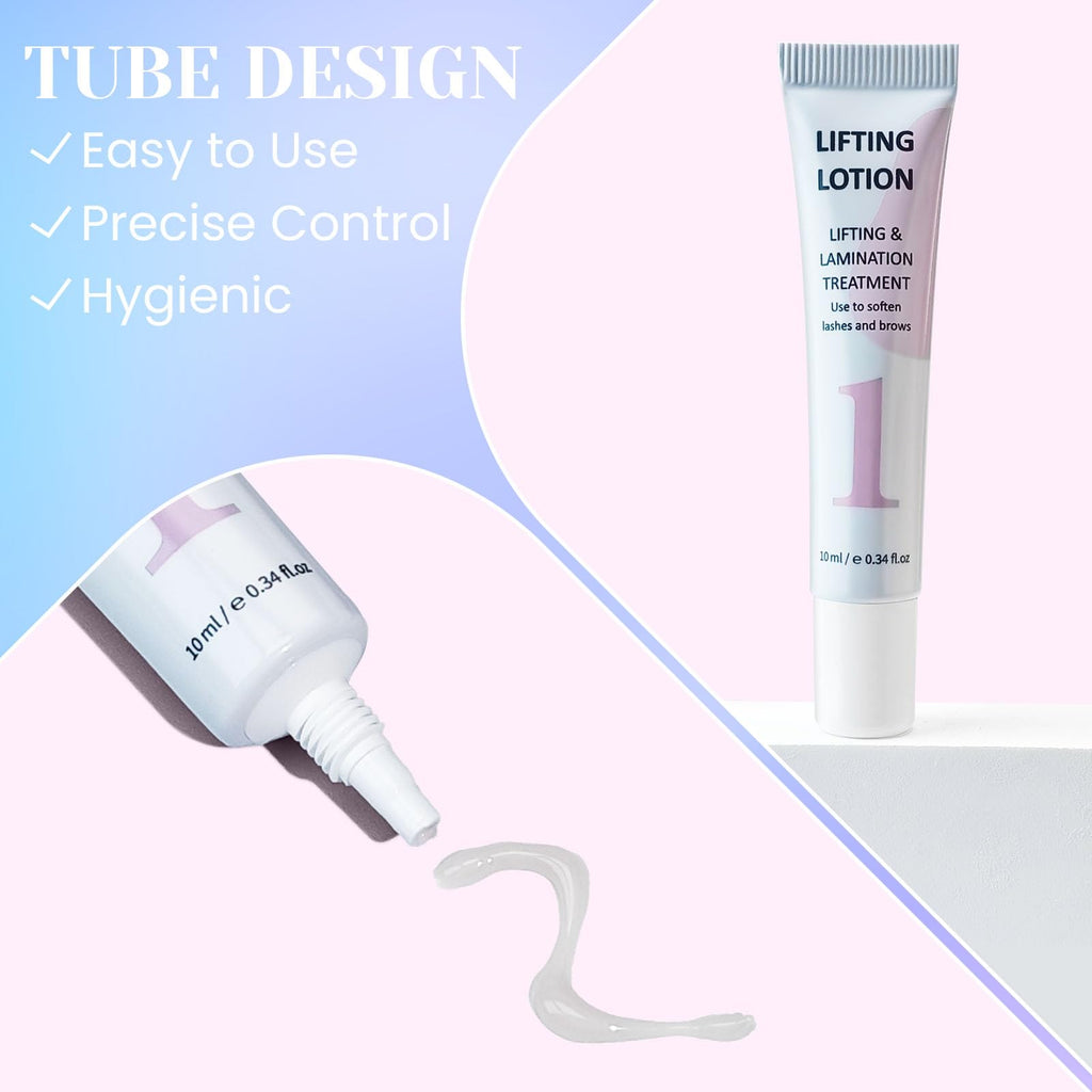 Libeauty Lash Lift & Black Color Kit — 4-in-1 Eyelash Perm & Brow Lamination at Home
