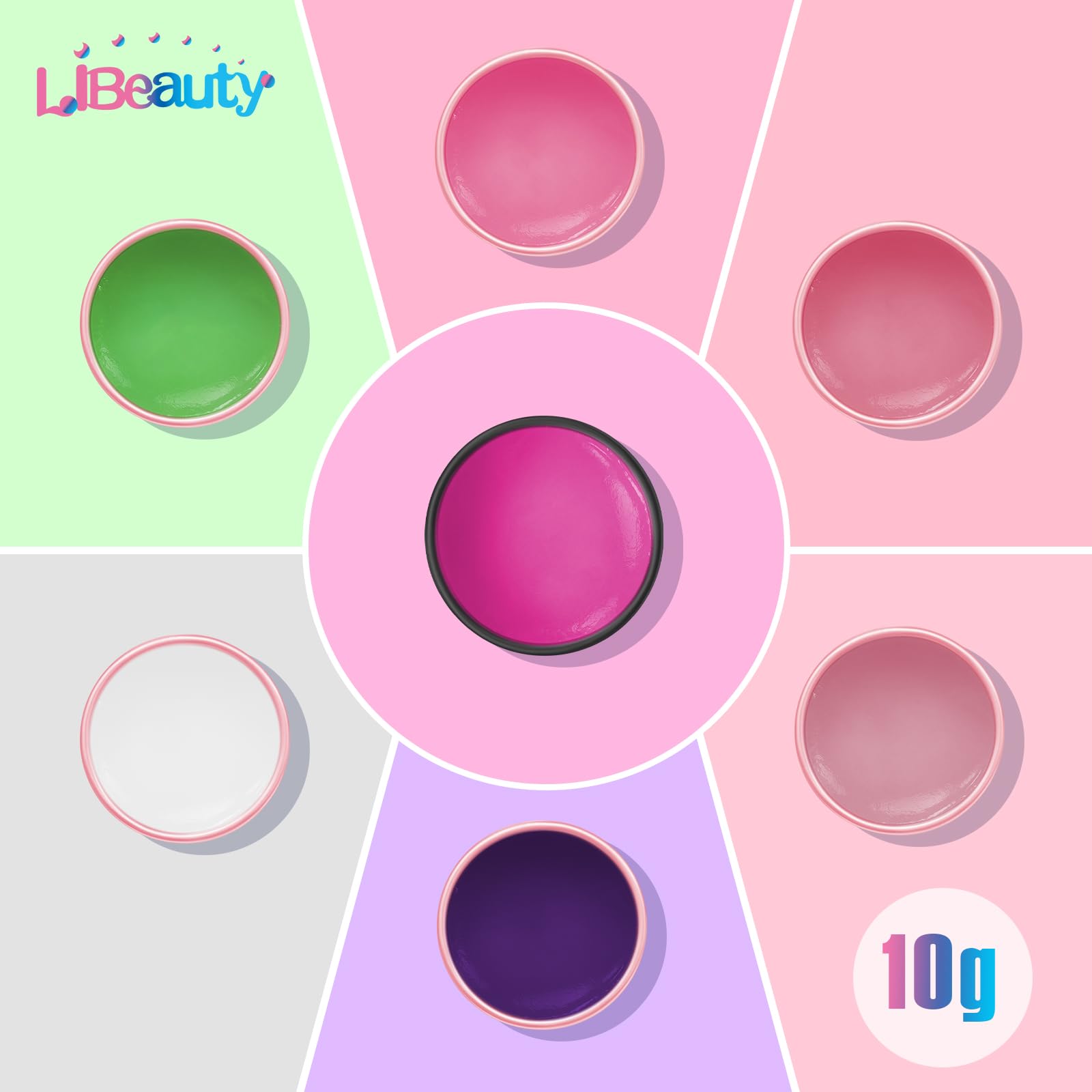Libeauty Lash Lift Glue Balm 10g – Easy Adjustment, Strong Hold, Rose Scent