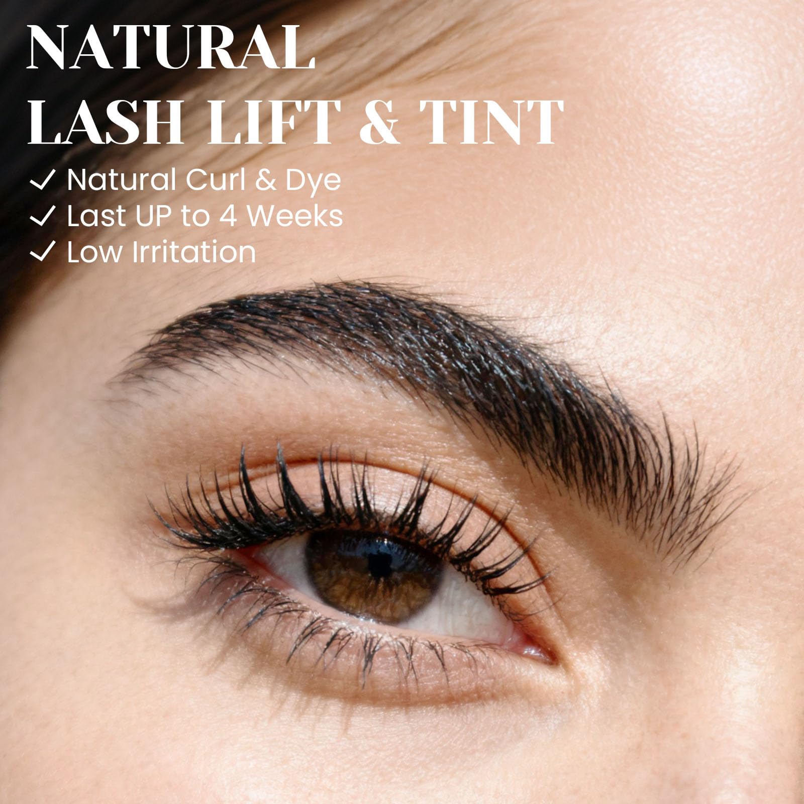 Libeauty Lash Lift & Black Color Kit — 4-in-1 Eyelash Perm & Brow Lamination at Home