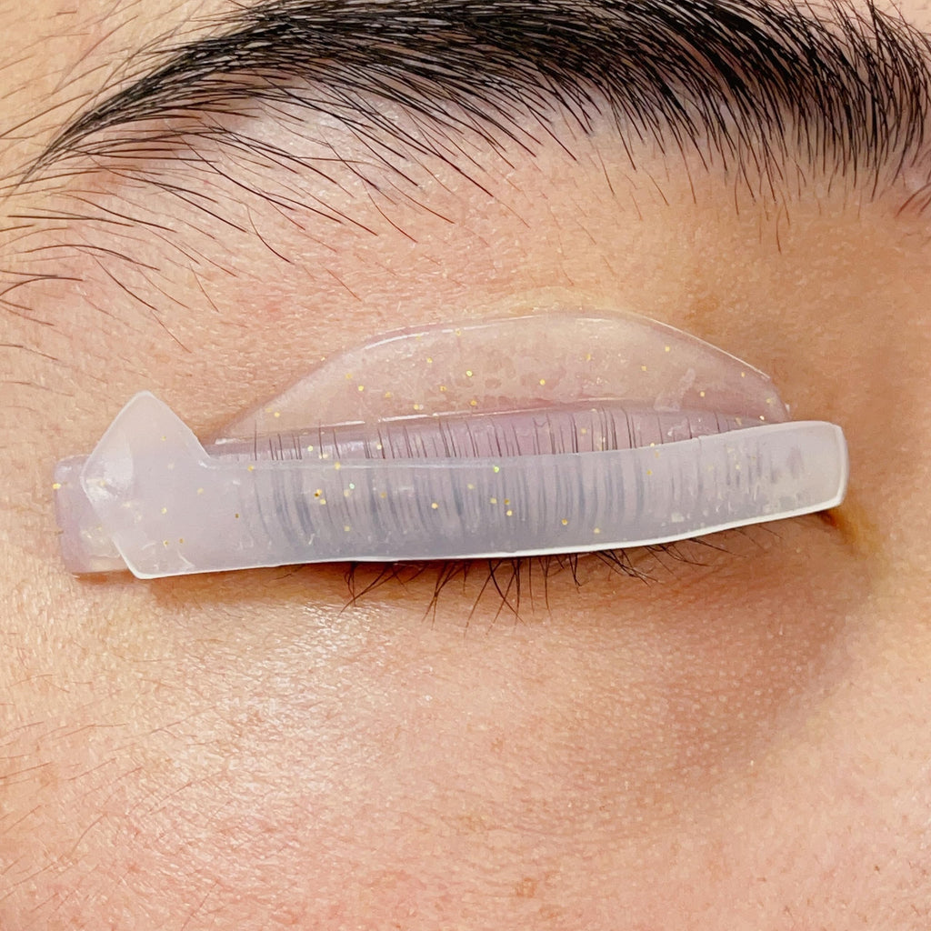 Liber Beauty Lash Lift Rods Kit Glitter Shields – 5 Size LU Curl, Glueless Lash Perm Shield