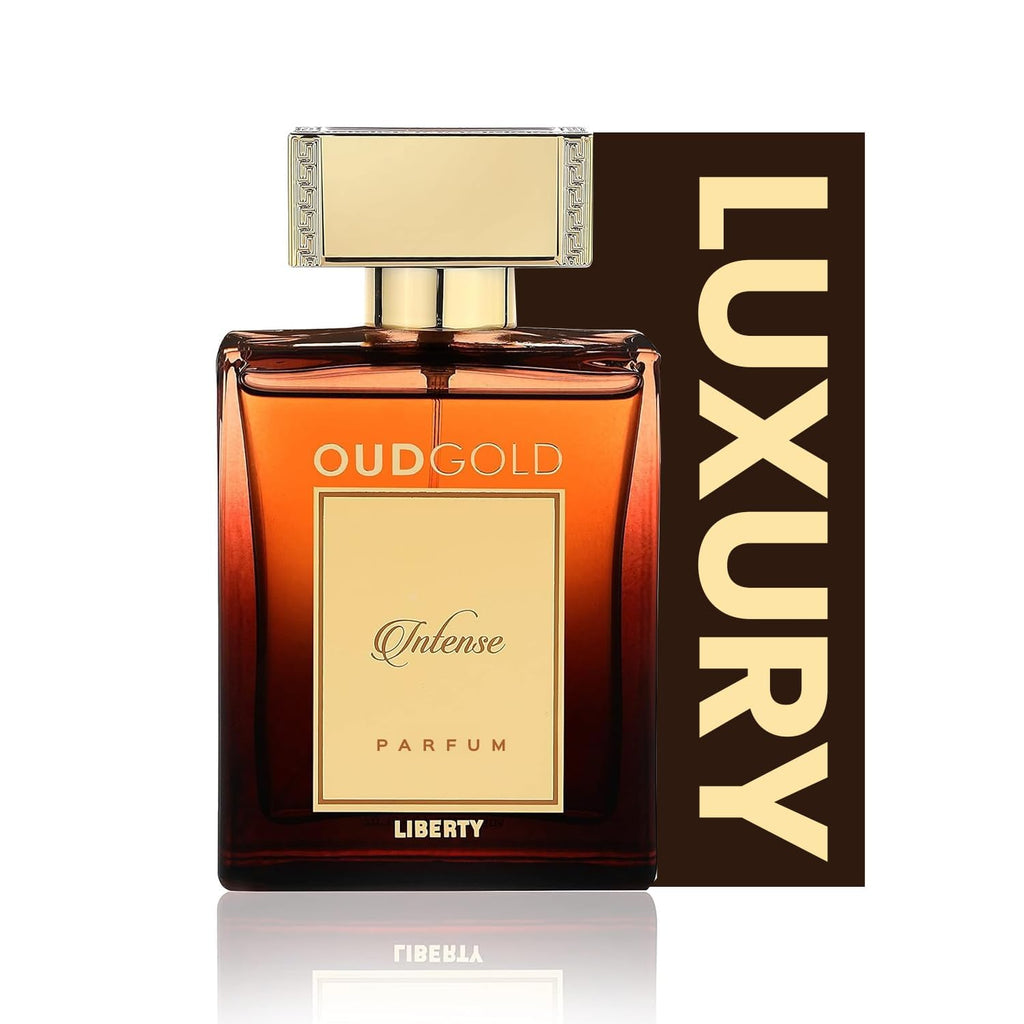 Liberty Luxury OudGold Intense Parfum for Men – Long-Lasting Woody Scent, 100ml