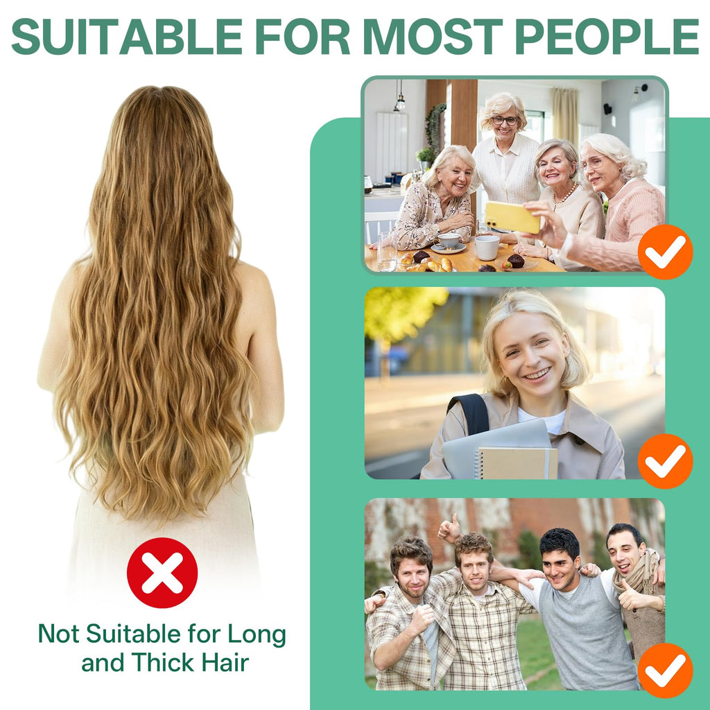 LIJIAOAIXZ No-Rinse Shampoo Cap for Bedridden & Post-Surgery Care