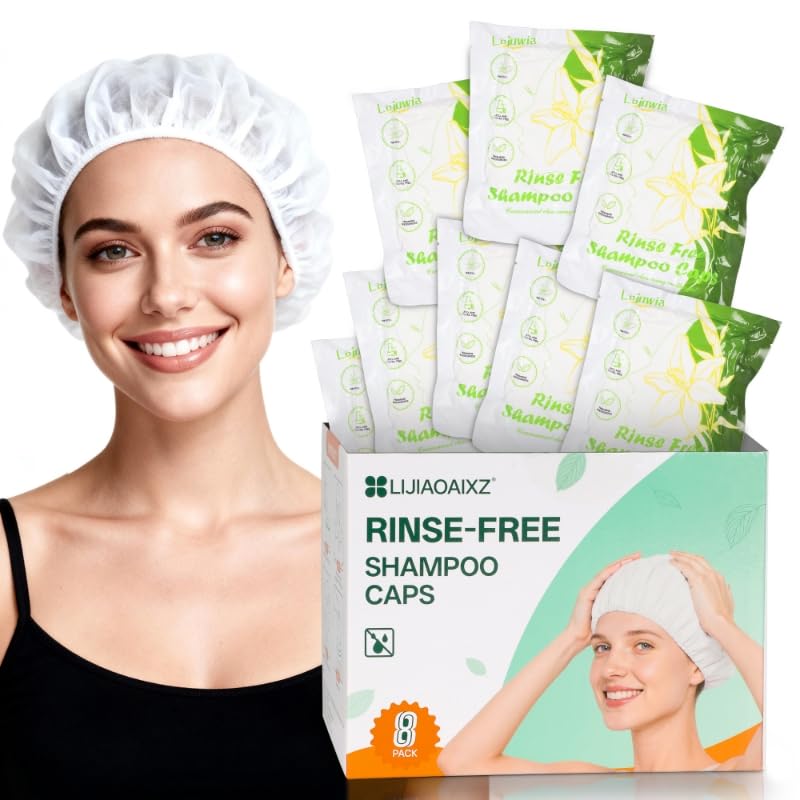 LIJIAOAIXZ No-Rinse Shampoo Cap for Bedridden & Post-Surgery Care