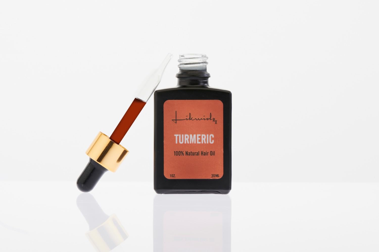 Likwid Rx Turmeric Natural Hair Oil – All-Natural Hair Growth Support & Scalp Care