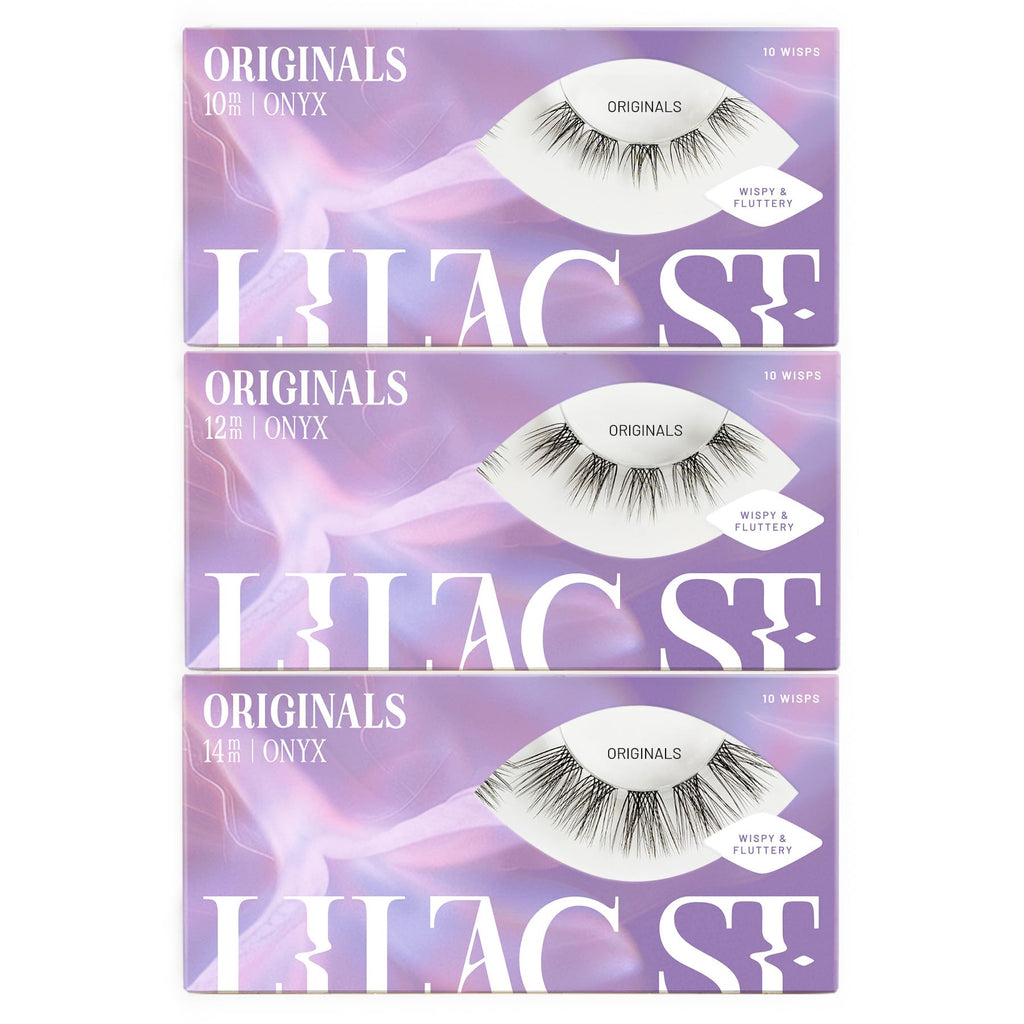 Lilac St Originals: Natural Faux Eyelash Clusters (10-12-14mm) – Lightweight, Lifelike DIY Lashes