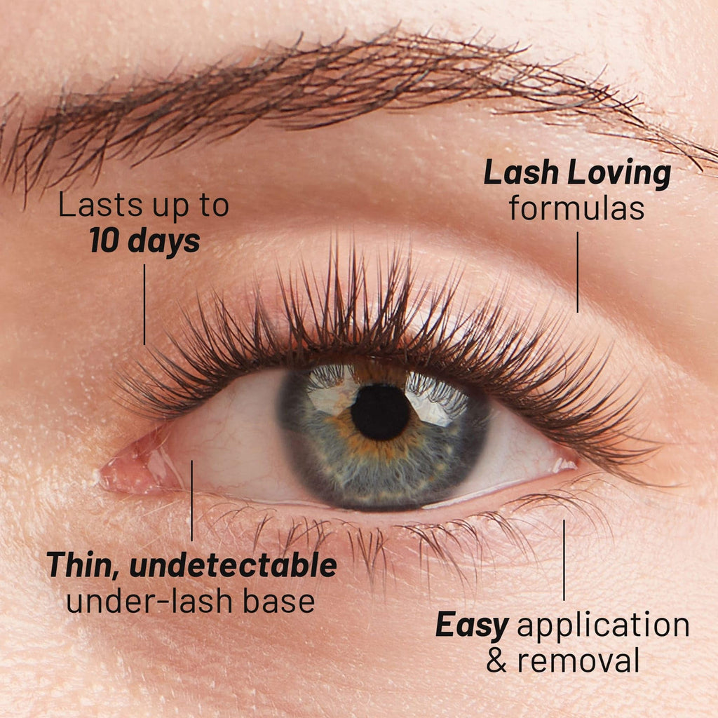 Lilac St Originals: Natural Faux Eyelash Clusters (10-12-14mm) – Lightweight, Lifelike DIY Lashes