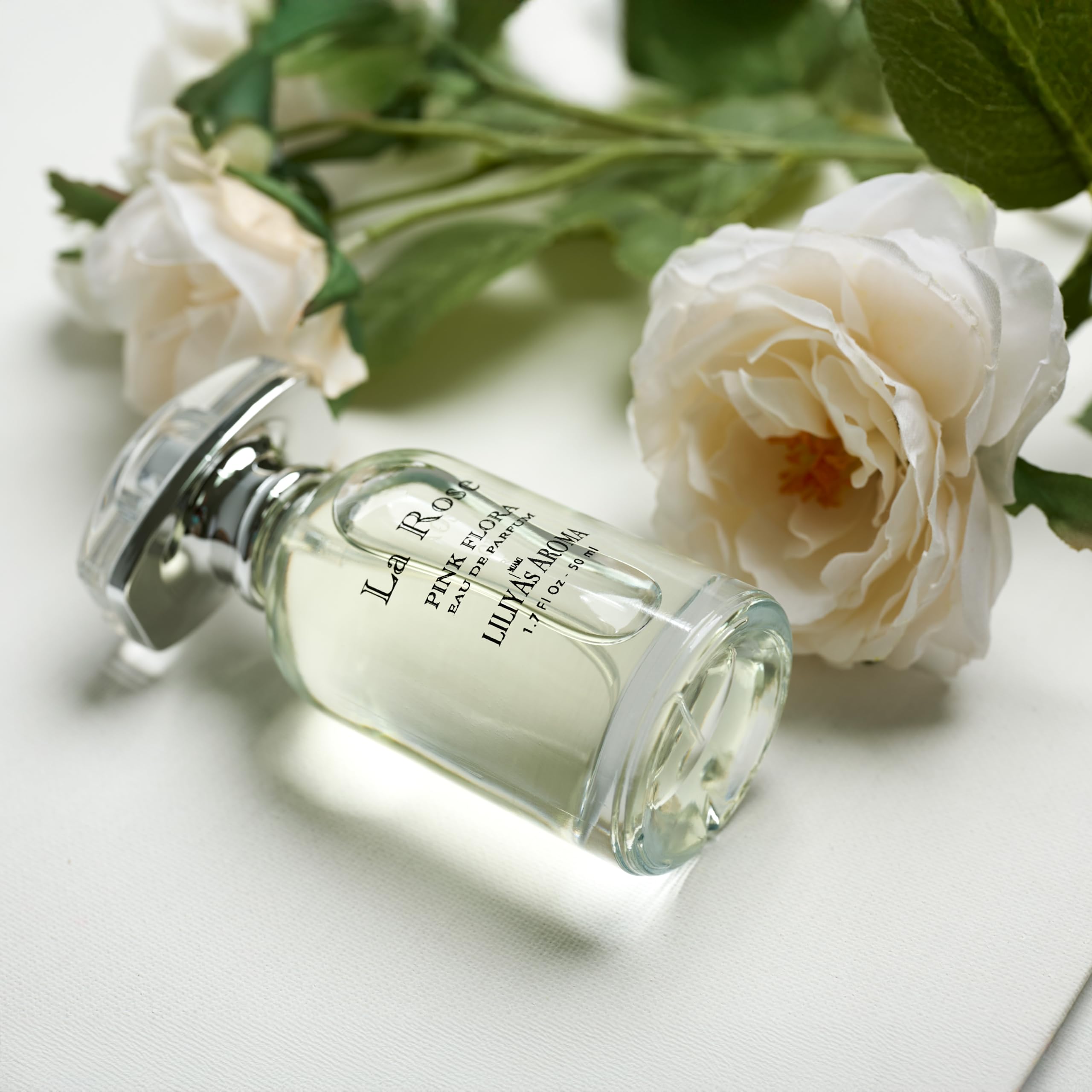 Liliya's Aroma La Rose Eau de Parfum for Women – Magnolia & Rose – 1.7 fl oz