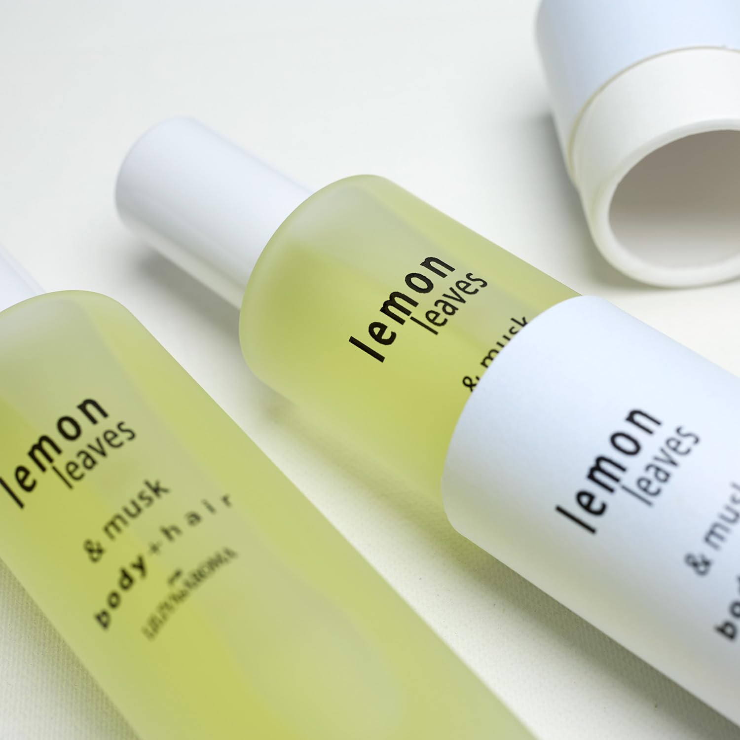 Liliya's Aroma Lemon Leaves After-Shower Body Spray & Hair Mist – Vegan, Cruelty-Free Hydration 3.4 oz