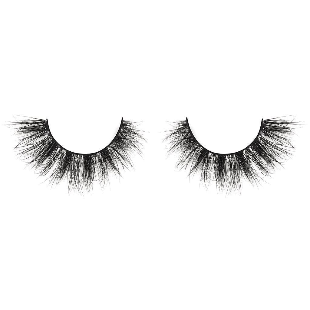Lilly Lashes Rome 3D Mink Lashes – The Original Lilly Lash for Wispy, Natural Look | Reusable Up to 25x