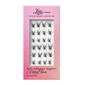 Lilly Lashes Self-Adhesive Wispy Flares – Pre-Glued Clear-Band, 24-Hour Hold