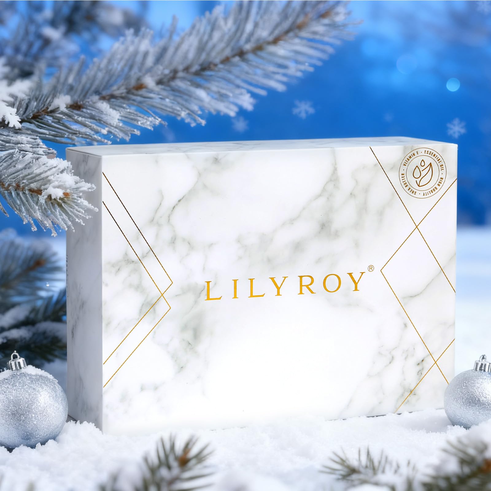 Valentines Day Gifts for Women – 9-Piece Floral Epsom Salt Gift Set | Lily Roy