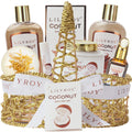 Valentine's Day Gifts for Him & Her - 8-Piece Luxury Bath & Body Gift Set by LILY ROY