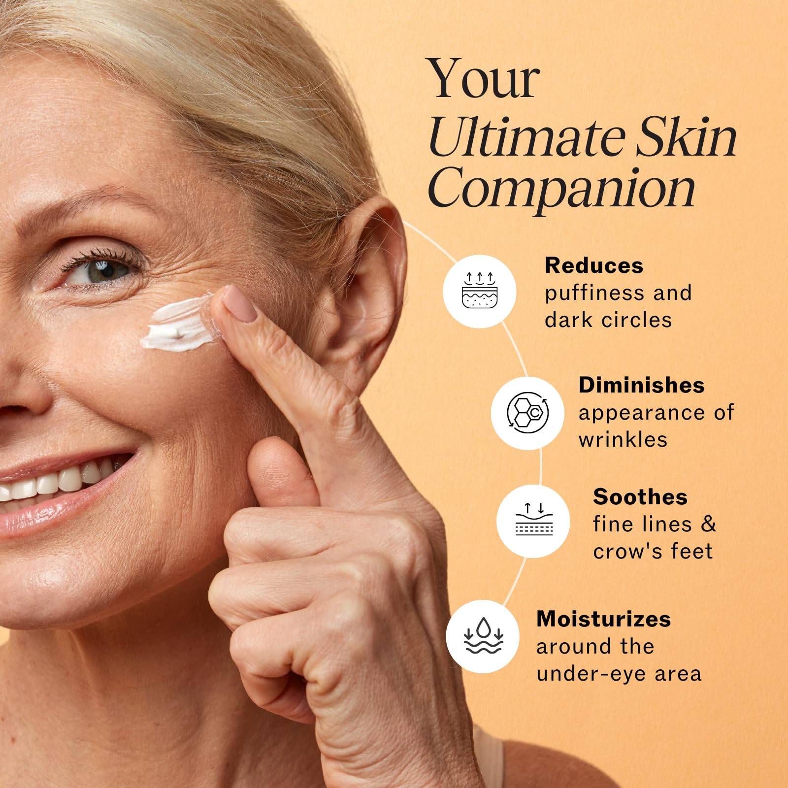 LilyAna Naturals Eye Cream - Dark Circles, Puffiness & Fine Lines (1 oz)