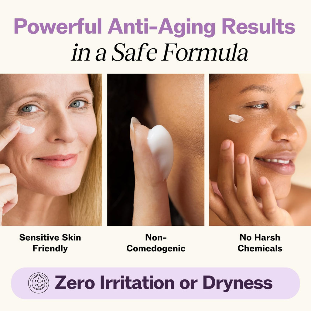 LilyAna Naturals Eye Cream for Dark Circles and Puffiness – Anti-Aging, Sensitive Skin