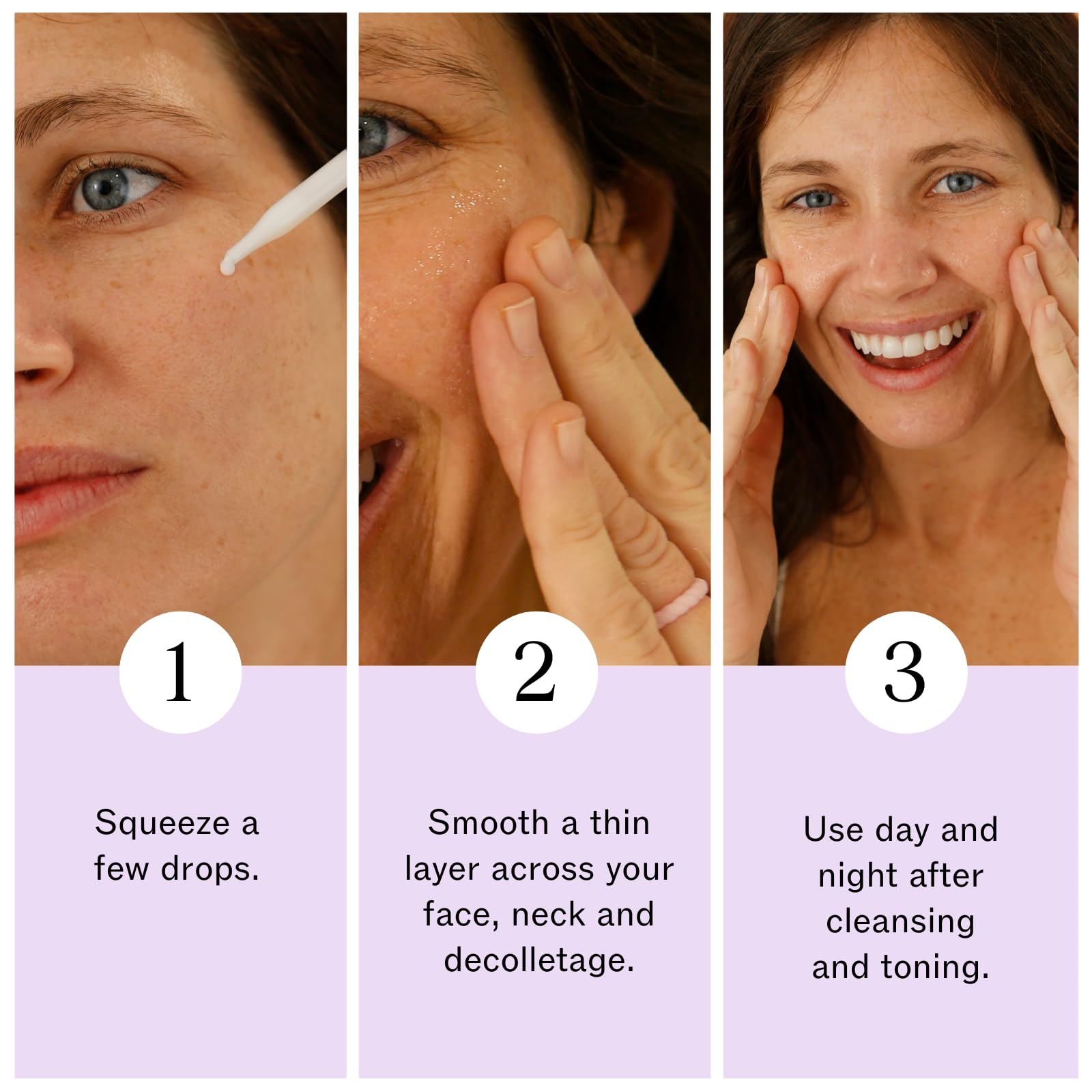 LilyAna Naturals Vitamin C Serum for Face with Hyaluronic Acid & Vitamin E - Double Pack