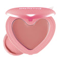 Lilybyred Luv Beam Cheek Balm | Heart-Shaped Cream Blush, Semi-Matte Finish, 13 Shy Pink
