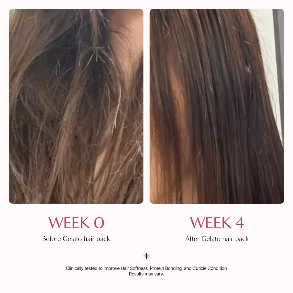 lilyeve REPAIRTURN Gelato Hair Pack – Milk, Egg & Protein for Damaged Hair Repair