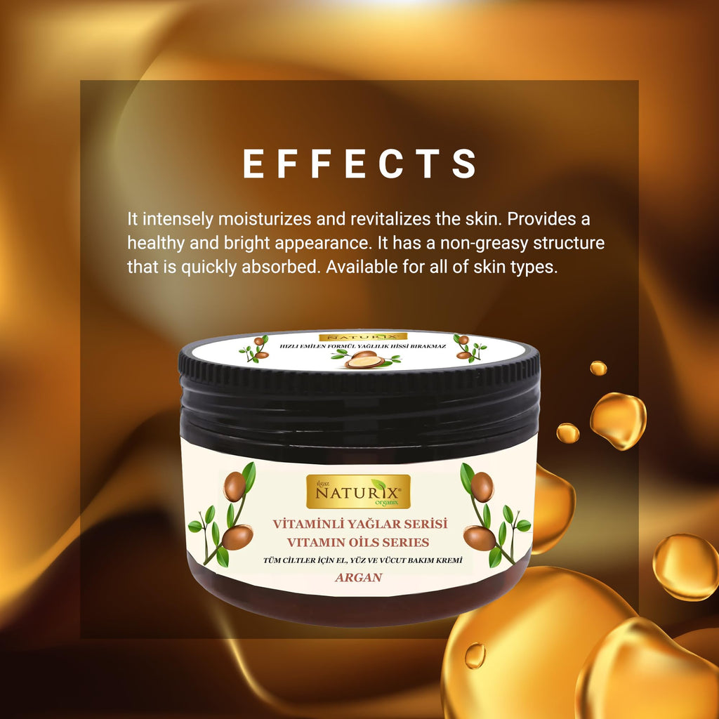 LIMOPA Hand, Face & Body Cream with Argan Oil | Intensive Moisturizer for Normal to Dry Skin