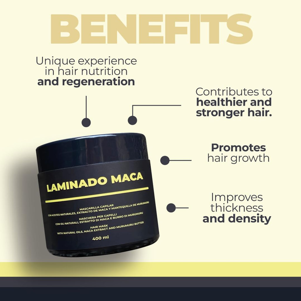 Lina Zapata LZ Maca Hair Treatment Cream – Deep Conditioning & Regeneration