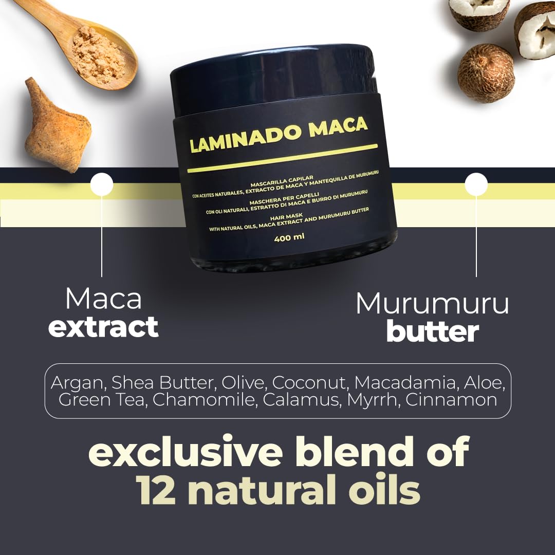 Lina Zapata LZ Maca Hair Treatment Cream – Deep Conditioning & Regeneration