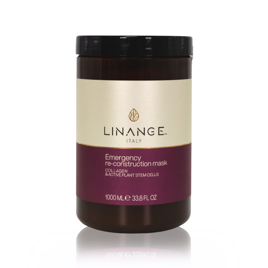 LINANGE Emergency Reconstruction Mask for Very Damaged Hair – Nourishing Treatment 1000ml