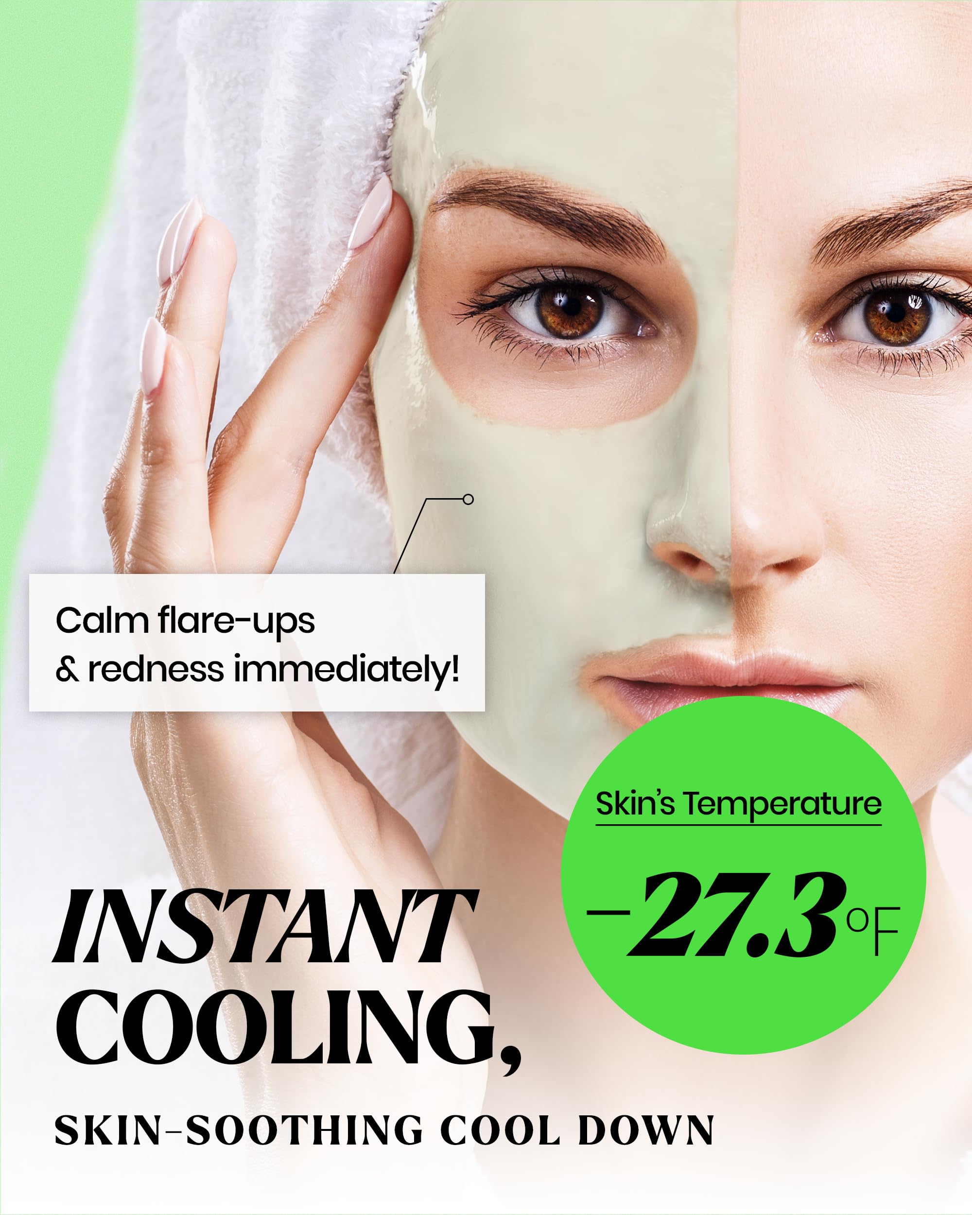 LINDSAY HOME AESTHETICS Collagen Modeling Mask Cup Pack – Korean Peel-Off Mask with Spatula (6 pcs)