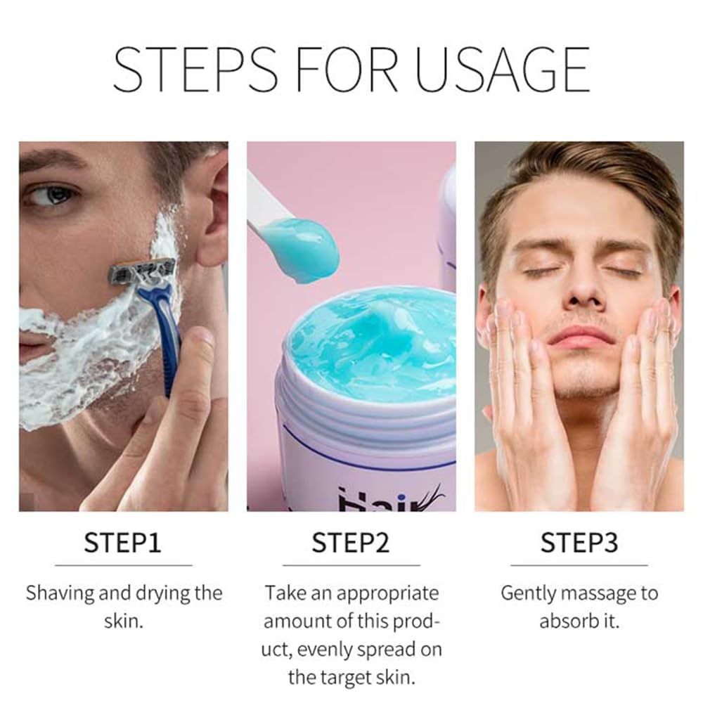 LINEDSON Facial Hair Inhibitor Cream 50g — Gentle, Targeted Hair Growth Inhibition for Face, Bikini, and More