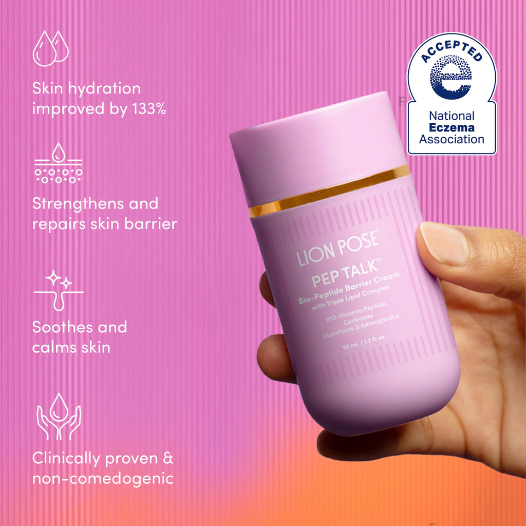 LION POSE Pep Talk Bio-Placenta Barrier Repair Cream – Redness & Dryness