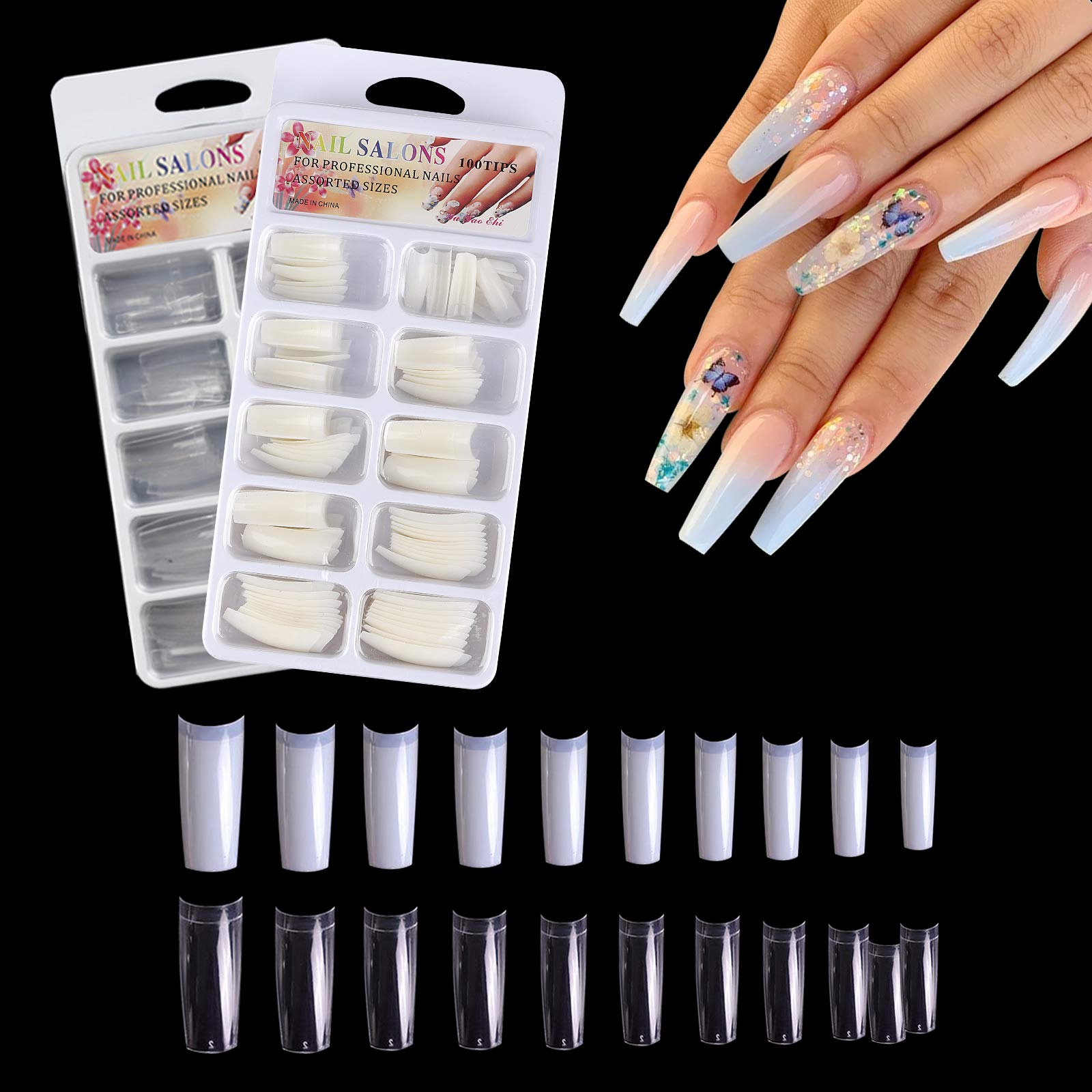 LIONVISION Practice Hand for Acrylic Nails — Nail Training Kit with 12-Color Powder & Liquid