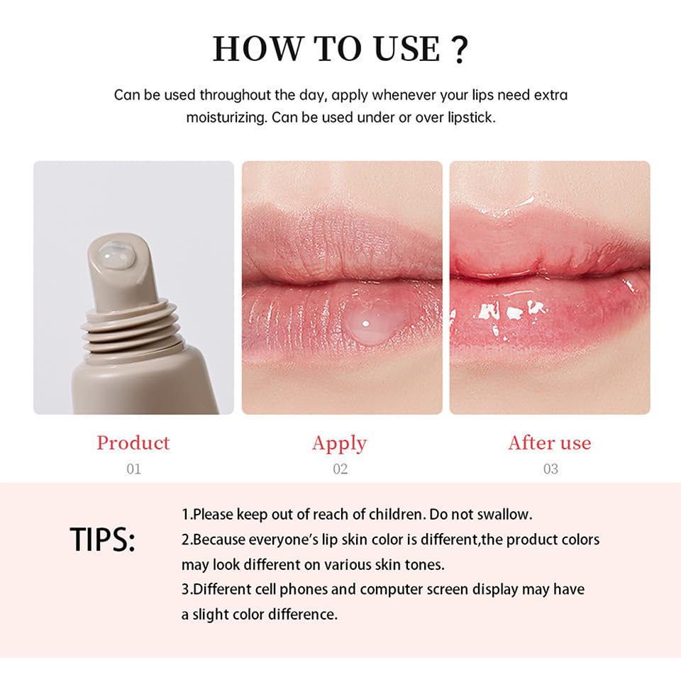 5-Color Summer Special Lip Balm: 5 Shades, Lightweight & Non-Sticky, Gift Box