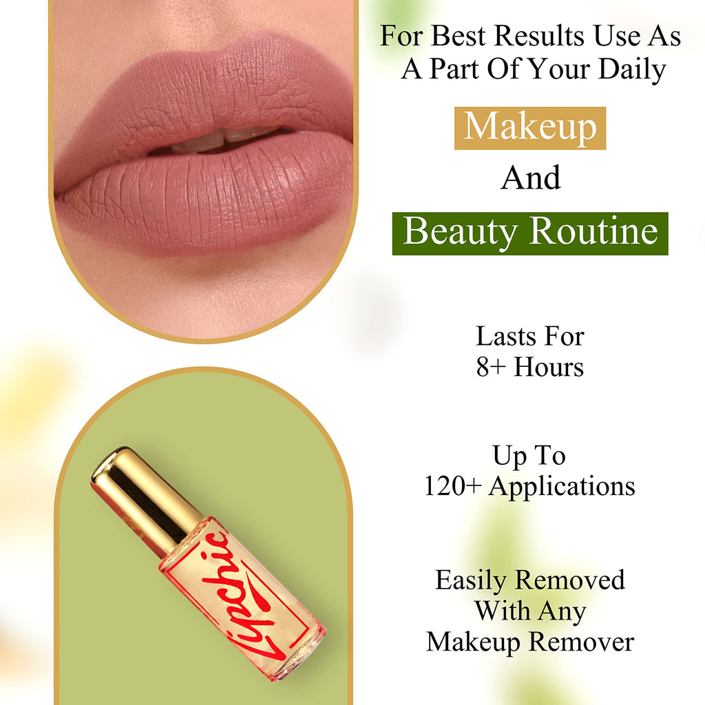 Ella Lip Chic International – 12-Pack Lipstick Sealer, Smudge-Proof & Long-Lasting