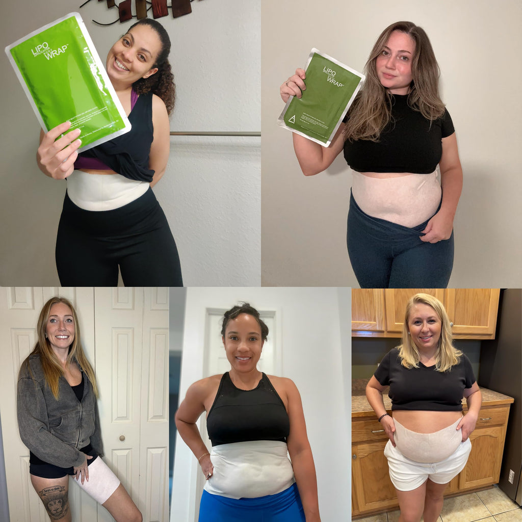 Lipo Applicator Ultimate Body Wrap with Guarana, Green Tea & Seaweed | 6 Wraps