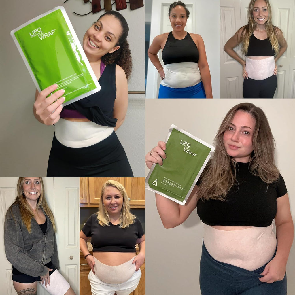 Lipo Applicator Ultimate Body Wrap — Guarana, Green Tea & Seaweed (4 Wraps)