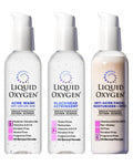 Liquid Oxygen Acne Treatment System for Clearer Skin | Oxygen-Infused 3-Step Kit (Wash, Toner & SPF 30 Moisturizer) | Dermatologist-Recommended