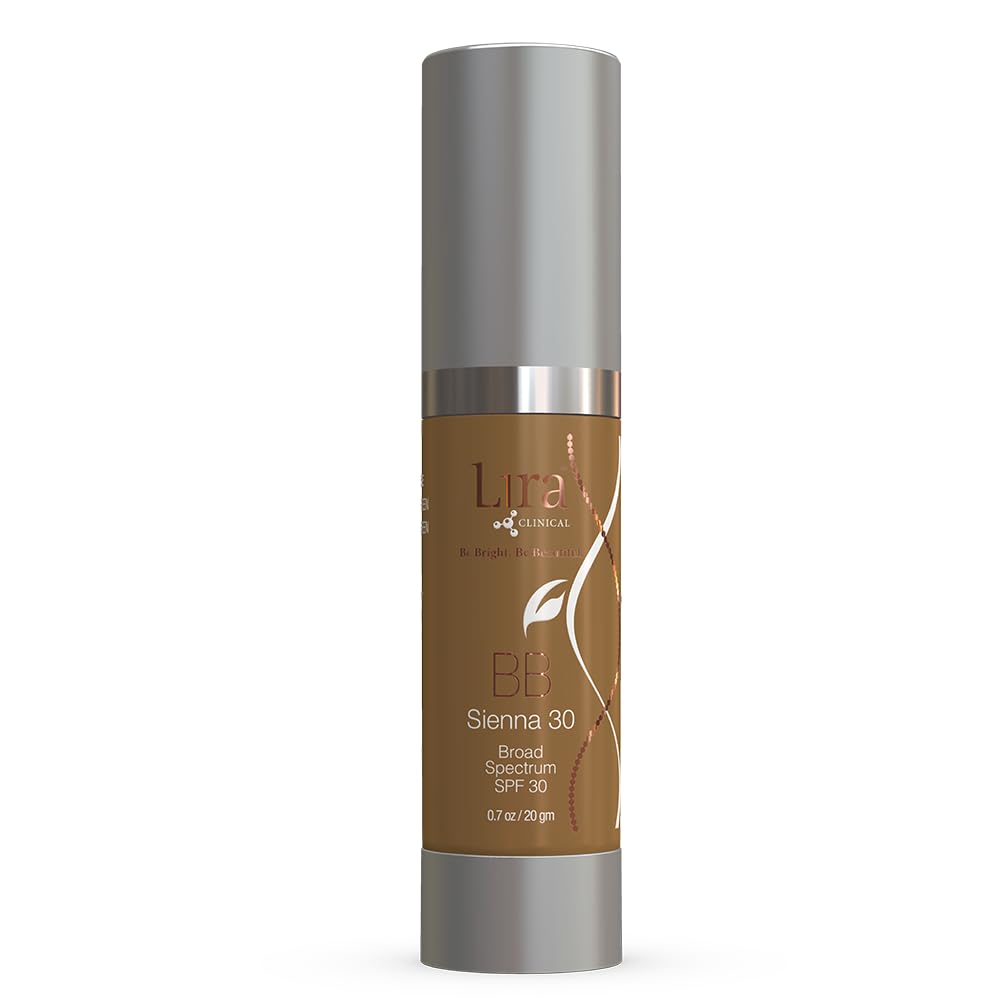 Lira Clinical BB Cream SPF 30 | Full Coverage Tint in Sienna 30
