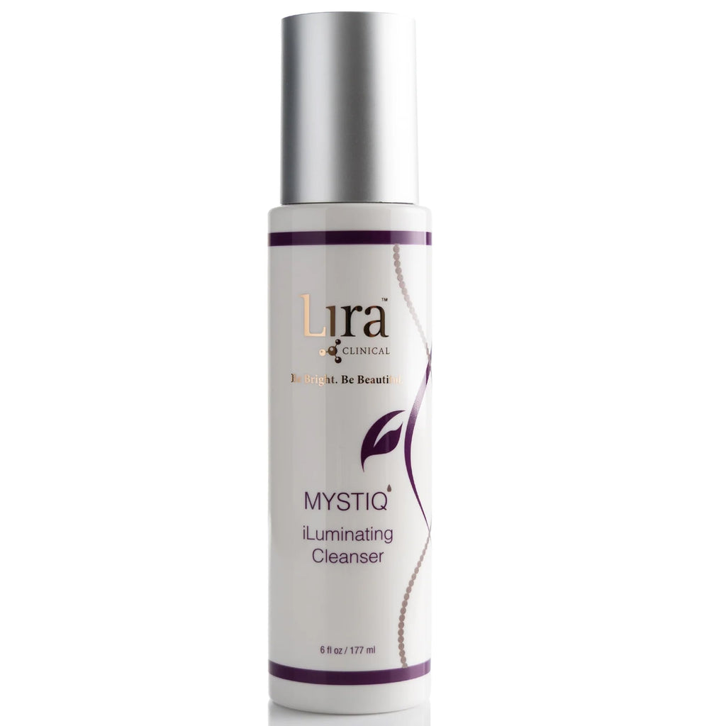 Lira Clinical MYSTIQ iLuminating Cleanser — Gentle Moisturizing Face Wash with Vitamin C & Orange Plant Stem Cells