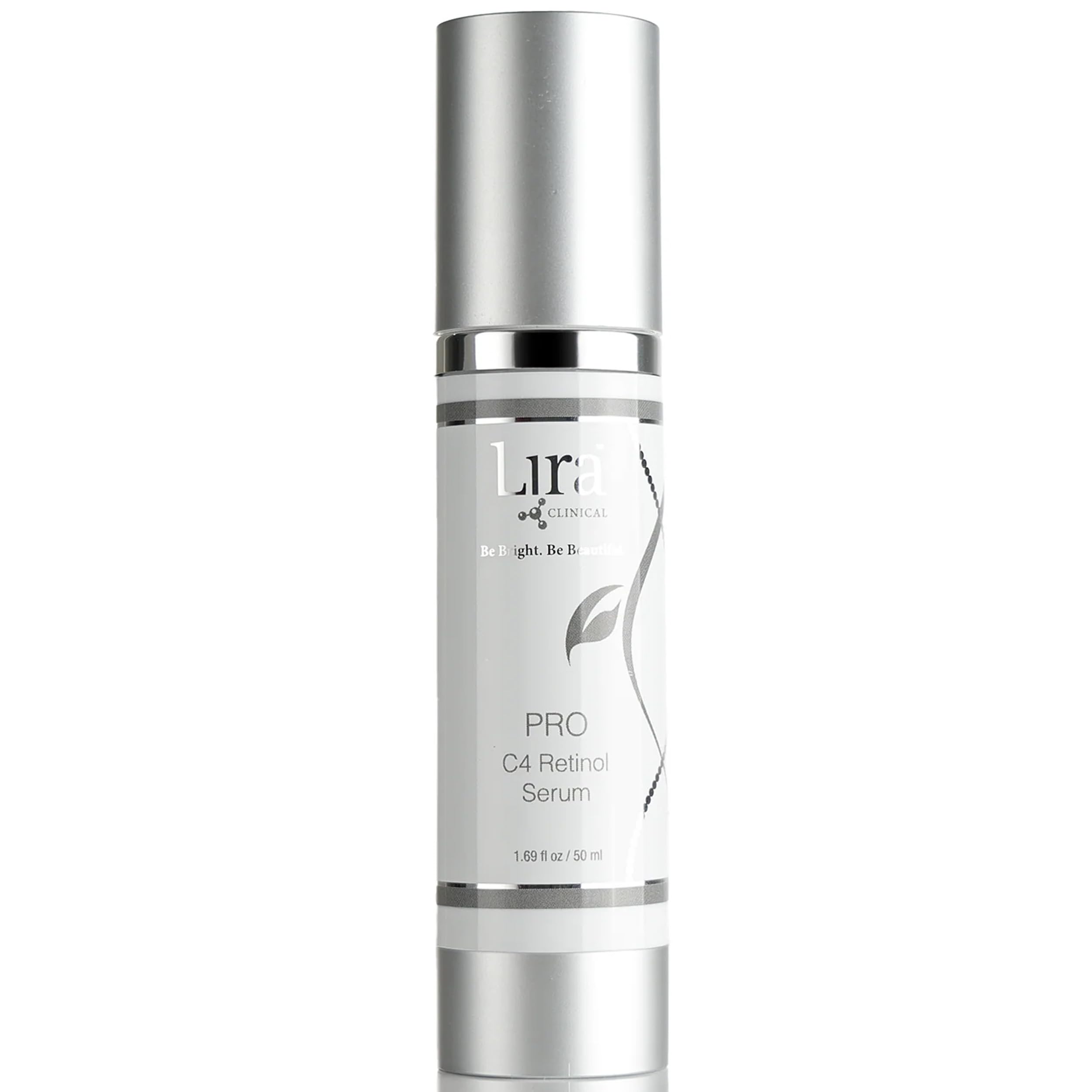 Lira Clinical Pro C4 Retinol Serum – Vitamin C + Plant Stem Cells for Brightening & Acne-Prone Skin