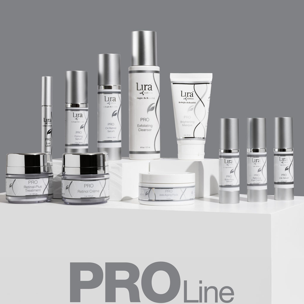 Lira Clinical PRO Retinal-Plus Treatment - Retinol Cream with Hyaluronic Acid, Salicylic Acid & Vitamin C - Reduces Fine Lines | All Skin Types | 1 fl oz