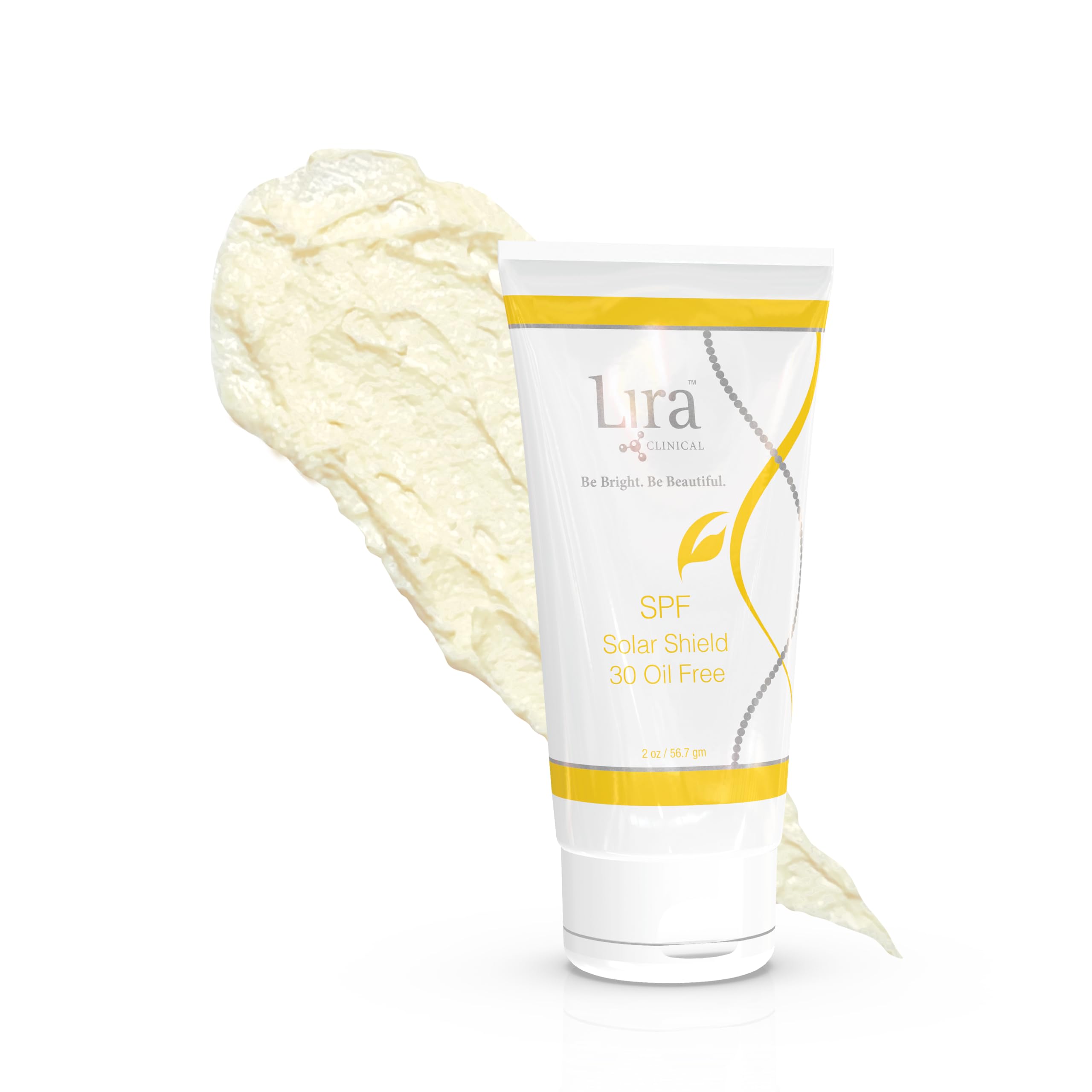 Lira Clinical SPF Solar Shield 30 Oil Free – Broad Spectrum UVA/UVB Protection