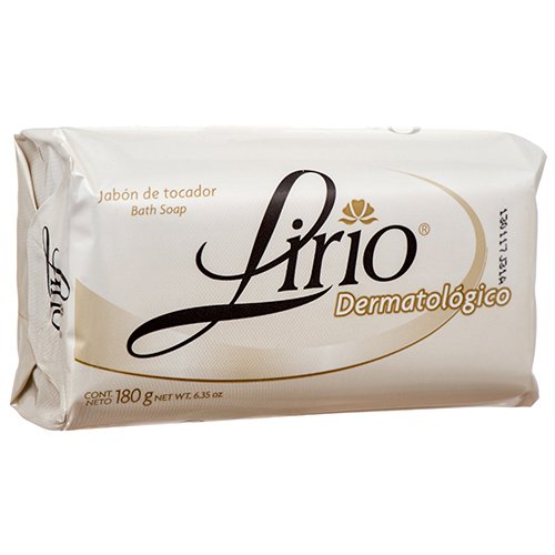Lirio Dermatologic Bar Soap 180g – Pack of 6 | Gentle Daily Cleanser