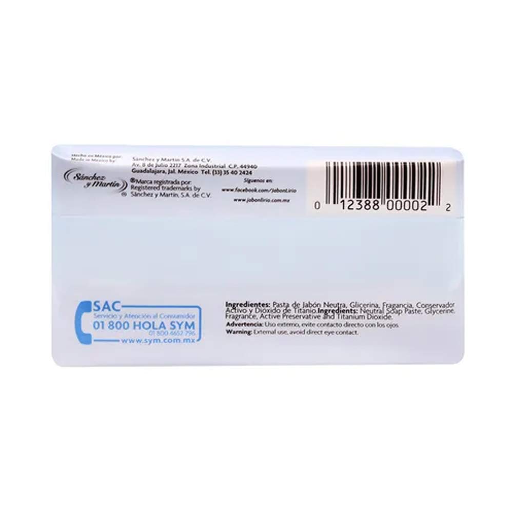Lirio Neutro Bar Soap – Neutral Base, Anti-Acne & Eczema Care (6-Pack, 5.3 oz)