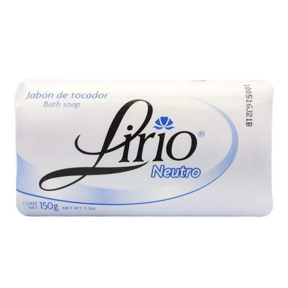 Lirio Neutro Bar Soap – Neutral Base, Anti-Acne & Eczema Care (6-Pack, 5.3 oz)
