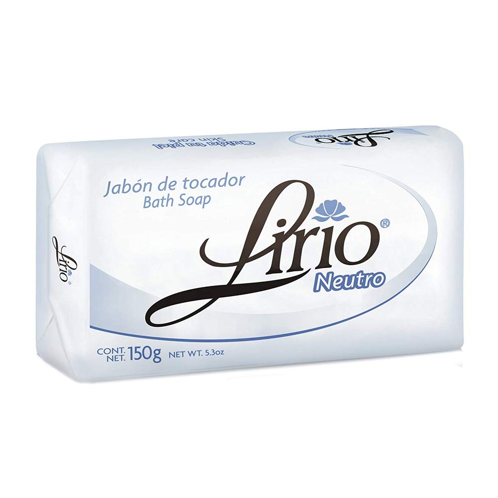 Lirio Neutro Bar Soap – Neutral Base, Anti-Acne & Eczema Care (6-Pack, 5.3 oz)