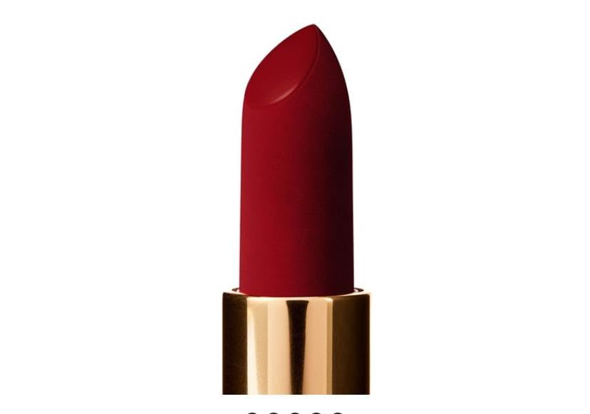Lisa Eldridge True Velvet Lipstick Jazz — Muted Brick Red + Bonus Sheet Masque
