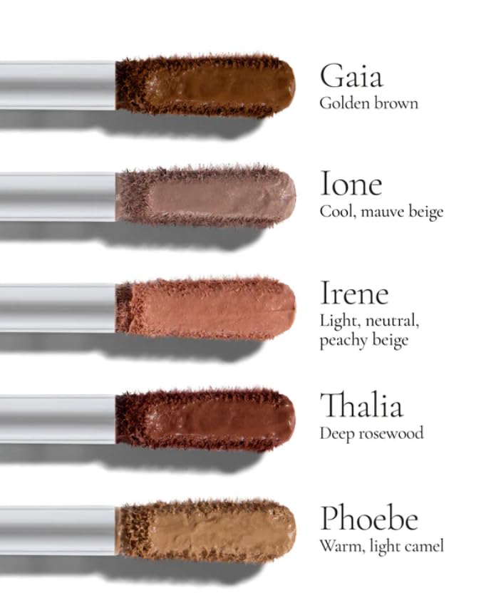 Lisa Eldridge Liquid Silk Eyeshadow Irene - Light Neutral Peachy Beige | Soft Matte, One-and-Done