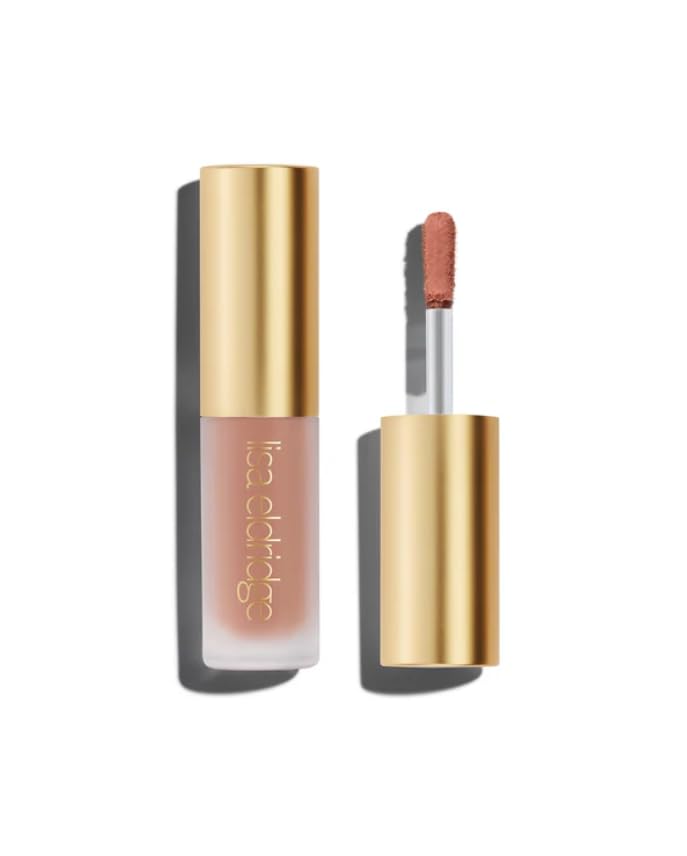 Lisa Eldridge Liquid Silk Eyeshadow Irene - Light Neutral Peachy Beige | Soft Matte, One-and-Done