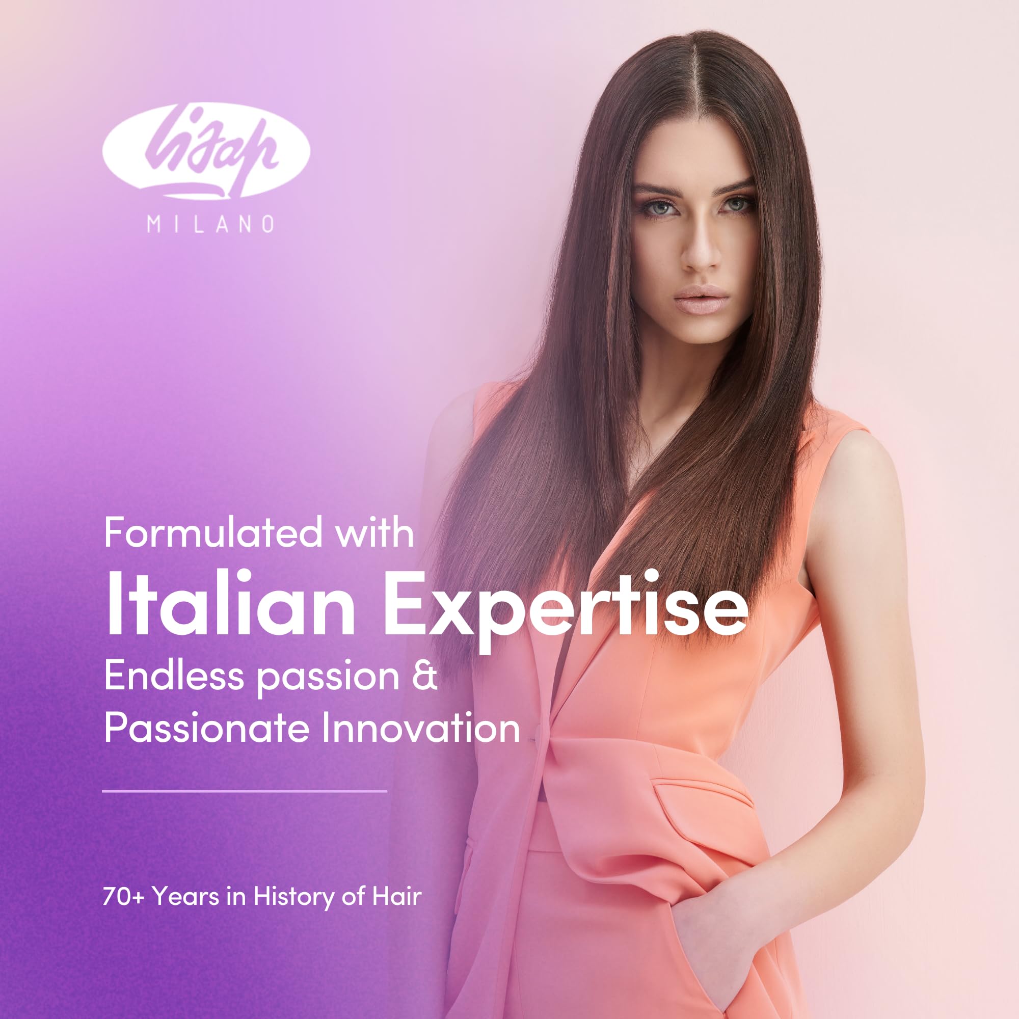 Lisap Heat Protectant for Hair — Ultimate Straight Fluid, Anti-Frizz & Thermal Protection