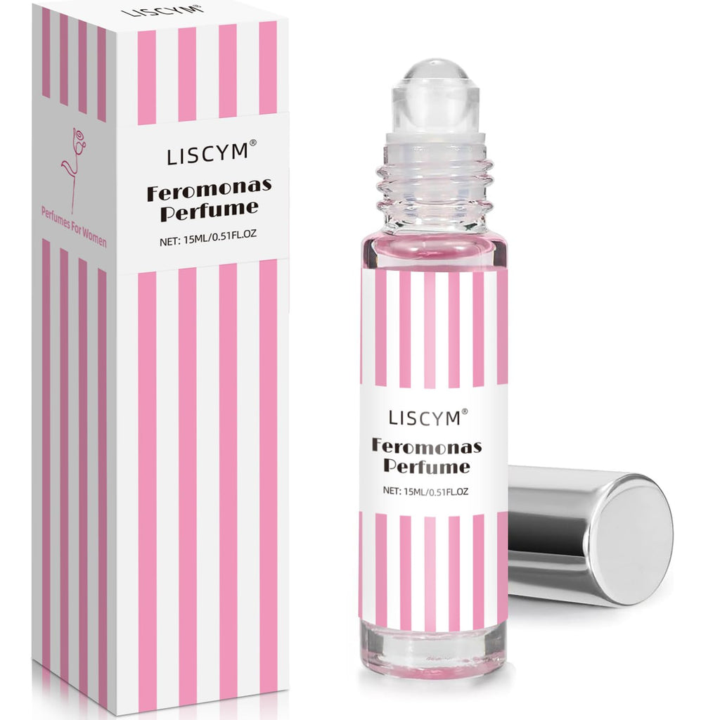 Liscym Pheromones Perfume for Women – Long-Lasting Roll-On Fragrance Oil (15 ml) Travel Size