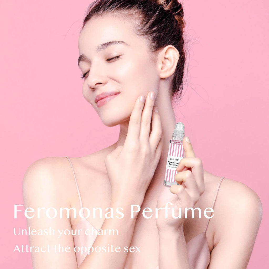 Liscym Pheromones Perfume for Women – Long-Lasting Roll-On Fragrance Oil (15 ml) Travel Size