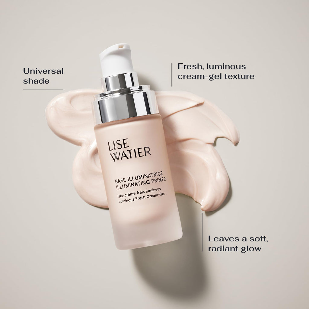 Lise Watier Illuminating Primer – Luminous Fresh Cream-Gel, 0.94 fl oz